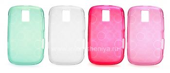 Silicone Case packed with pattern "Rings" for BlackBerry 9000 Bold