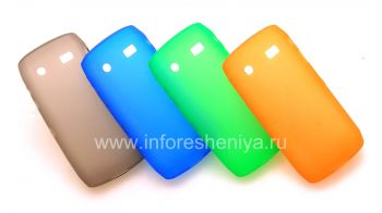 Silicone Case untuk tikar dipadatkan BlackBerry 9100 / 9105 Pearl 3G