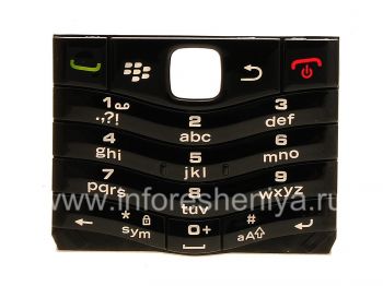 I original English ikhibhodi BlackBerry 9105 Pearl 3G