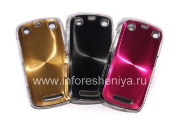 Plastic bag-cover with metal insert "CD" for the BlackBerry 9360/9370 Curve