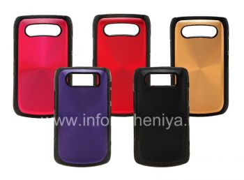 Пластиковый чехол-крышка с металлической вставкой “CD” для BlackBerry 9700/9780 Bold