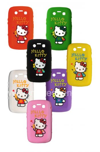 Силиконовый чехол “Hello Kitty” для BlackBerry 9700/9780 Bold