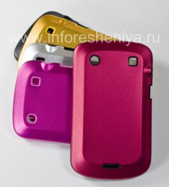 Silicone Case with Aluminum Case for BlackBerry 9900/9930 Bold Touch