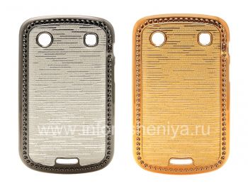 Plastik tas-cover "Fireworks" untuk BlackBerry 9900 / 9930 Bold Sentuh