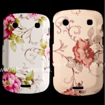 Plastik tas-cover "Ornamen" untuk BlackBerry 9900 / 9930 Bold Sentuh