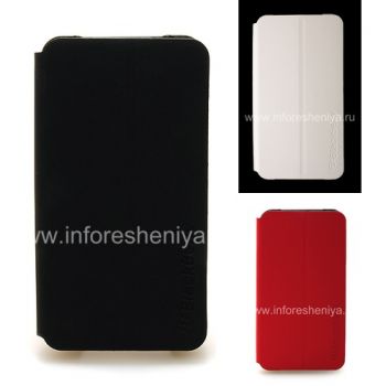 Оригинальный комбинированный чехол горизонтально открывающийся Flip Shell Case для BlackBerry Z10