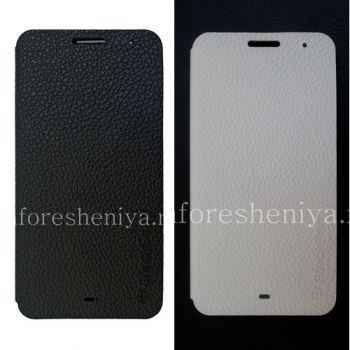 The original leather case with horizontal opening cover Leather Flip Case for the BlackBerry Z30