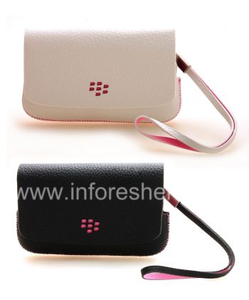BlackBerry 9800 / 9810 Torch জন্য মূল চামড়া কেস ব্যাগ লেদার দফার