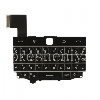 Die ursprüngliche englische Tastatureinheit mit dem Vorstand (ohne das Trackpad) für Blackberry Classic