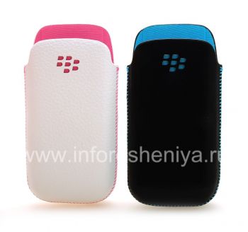 মূল চামড়া কেস পকেট Koskin পকেট BlackBerry 9100 / 9105 Pearl 3G জন্য থলি