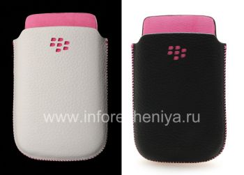 Оригинальный кожаный чехол-карман Leather Pocket для BlackBerry 9800/9810 Torch