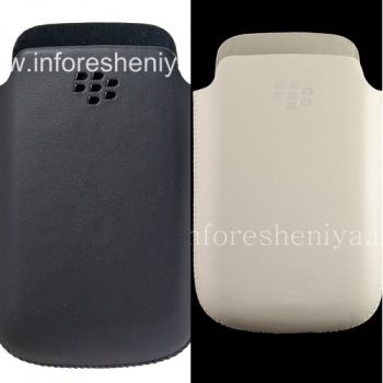 BlackBerry 9700 / 9780 Bold জন্য মূল চামড়া কেস পকেট অনুজ্জ্বল