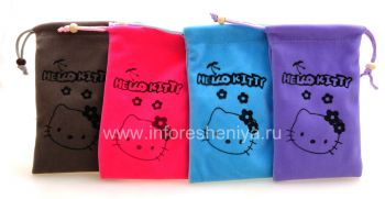 Cloth Pouch bag Hello Kitty for BlackBerry