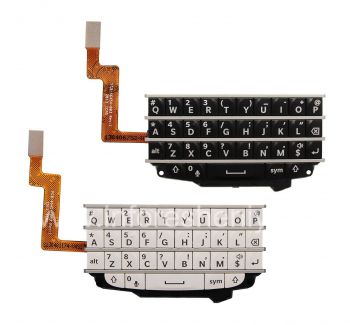 Asli perakitan keyboard bahasa Inggris dengan papan untuk BlackBerry Q10