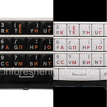 Russische Tastatur für Blackberry-Q10