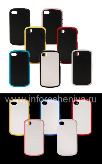 Silicone Case compact "Cube" for BlackBerry Q10