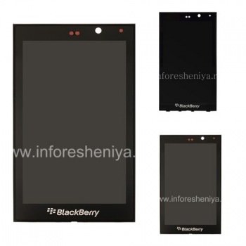 Screen LCD + touch screen (isikrini) kwenhlangano ukuze BlackBerry Z10