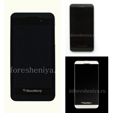 Купить Экран LCD + тач-скрин (Touchscreen) + ободок в сборке для BlackBerry Z10