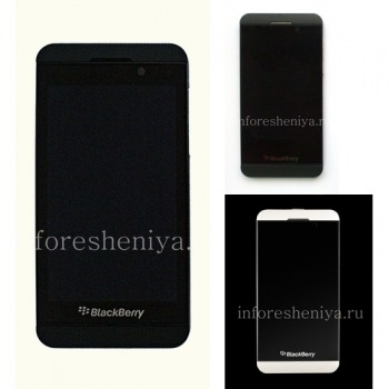 Экран LCD + тач-скрин (Touchscreen) + ободок в сборке для BlackBerry Z10