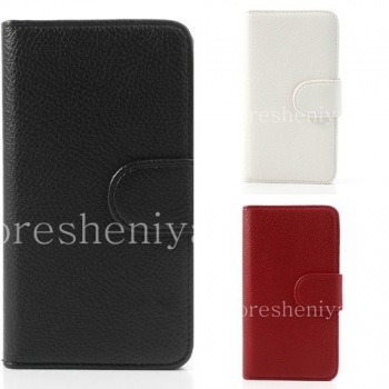Leather Case horizontal opening "Classic" for BlackBerry Z30