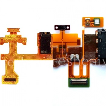Sensores de IC con conector de audio y botón de encendido para BlackBerry Z30
