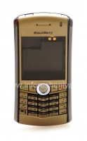 El caso original para BlackBerry 8100 Pearl, oro pálido