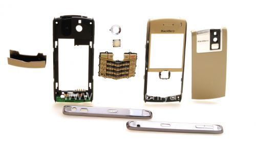 Photogallery for Kasus asli untuk BlackBerry 8100 Pearl, emas pucat product