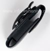 Фотография 5 — Оригинальный кожаный чехол с клипсой и металлической биркой Lambskin Leather Swivel Holster для BlackBerry 8100/8110/8120 Pearl, Черный (Black)
