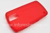 Фотография 9 — Оригинальный силиконовый чехол для BlackBerry 8100 Pearl, Красный (Red)