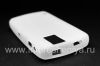 Фотография 8 — Оригинальный силиконовый чехол для BlackBerry 8100 Pearl, Белый (White)