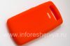 Фотография 2 — Оригинальный силиконовый чехол для BlackBerry 8110/8120/8130 Pearl, Оранжевый (Orange)