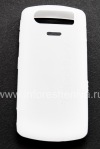 Фотография 1 — Оригинальный силиконовый чехол для BlackBerry 8110/8120/8130 Pearl, Белый (White)