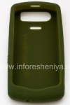 Photo 8 — Original Silikon-Hülle für BlackBerry 8110 / 8120/8130 Pearl, Olive (Olivgrün)