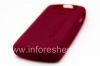 Photo 3 — Etui en silicone d'origine pour BlackBerry 8110/8120/8130 Pearl, Rouge foncé (Dark Red)