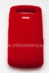 Фотография 1 — Оригинальный силиконовый чехол для BlackBerry 8110/8120/8130 Pearl, Красный Закат (Sunset Red)