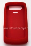 Photo 8 — Asli Silicone Case untuk BlackBerry 8110 / 8120/8130 Pearl, Red Sunset (Sunset Red)