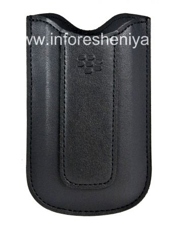 Оригинальный кожаный чехол-карман Leather Pocket для BlackBerry 8100/8110/8120 Pearl