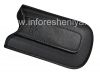 Фотография 4 — Оригинальный кожаный чехол-карман Leather Pocket для BlackBerry 8100/8110/8120 Pearl, Черный (Black)