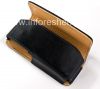 Photo 7 — Signature Leather Case Bag with Clip Cellet Noble Case for BlackBerry 8100/8110/8120 Pearl, Black Brown