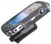 Photo 3 — Merek Silicone Case dengan Clip Cellet Stingray Kasus untuk BlackBerry 8100 Pearl, hitam