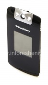 Photo 3 — Panel depan perumahan asli untuk BlackBerry 8220 Pearl Balik, hitam