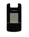 Photo 1 — The front panel of the original housing without metal parts for BlackBerry 8220 Pearl Flip, The black
