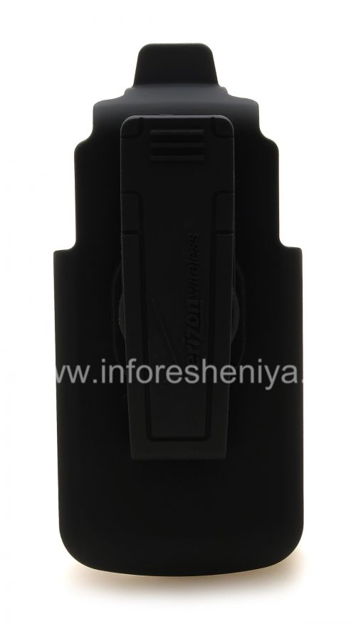 Галерея фотографий товара Фирменный чехол-кобура Verizon Swivel Holster для BlackBerry 8220 Pearl Flip, Черный (Black)