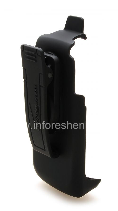 Галерея фотографий товара Фирменный чехол-кобура Verizon Swivel Holster для BlackBerry 8220 Pearl Flip, Черный (Black)