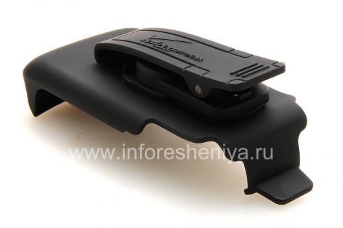 Галерея фотографий товара Фирменный чехол-кобура Verizon Swivel Holster для BlackBerry 8220 Pearl Flip, Черный (Black)