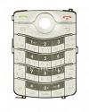 Фотография 1 — Оригинальная английская клавиатура для BlackBerry 8220 Pearl Flip, Серебряный