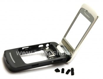 Der mittlere Teil des ursprünglichen Fall mit allen Elementen für den Blackberry 8220 Flip Pearl