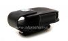 Photo 7 — Kasus kulit asli dengan klip dengan tag logam Kulit Swivel Holster untuk BlackBerry 8220 Pearl Balik, Black (hitam)
