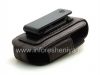 Фотография 6 — Оригинальный кожаный чехол с клипсой с металлической биркой Leather Swivel Holster для BlackBerry 8220 Pearl Flip, Коричневый (Espresso)