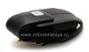 Фотография 7 — Оригинальный кожаный чехол-сумка с металлической биркой Leather Tote для BlackBerry 8220 Pearl Flip, Черный (Black)